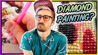 Diamond Painting Craft Kit Review  Diamond Painting For Beginners Tips [upl. by Aala94]