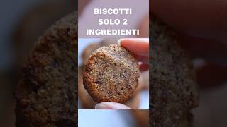 BISCOTTI MAGICI solo 2 ingredienti SENZA ZUCCHERO SENZA BURRO SENZA UOVA SENZA GLUTINE [upl. by Beuthel61]