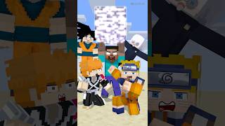 Help Herobrine lift bedrocks shorts helpherobrine goku naruto gojo ichigo minecraftshorts [upl. by Nelly]