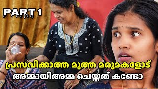 പ്രസവിക്കാത്ത മൂത്ത മരുമകളോട് അമ്മായിയമ്മ ചെയ്തത് കണ്ടോ  Malayalam Web Series [upl. by Esihcoc965]