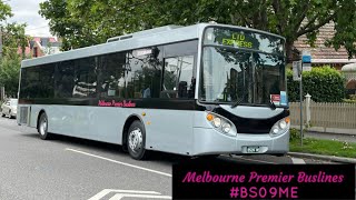 Melbourne Premier Buslines BS09ME on Craigieburn Line Replacement [upl. by Erej]