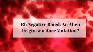 RH Negative Blood Type What it means Spiritually [upl. by Whallon]