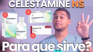 CELESTAMINE NS PARA QUE SIRVE  3 COSAS [upl. by Arehsat537]