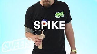 How to Spike  Kendama Trick Tutorial  Sweets Kendamas [upl. by Anisamoht]