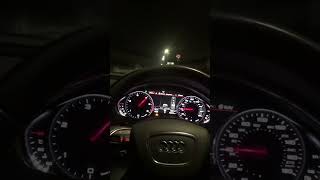 Audi a8 d4 30tdi 262hp acceleration [upl. by Nixie]