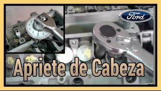 Apriete de Cabeza Ford 20 2325 Duratec 8 [upl. by Aicilaana540]