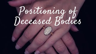 Positioning of bodies Tips to get someone positioned in a casket just right [upl. by Milburn401]