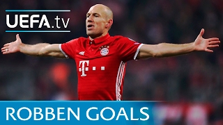 Arjen Robben 5 trademark goals [upl. by Christoph]