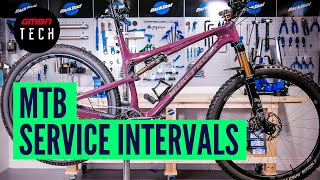 How Often Should You Service Your Mountain Bike  MTB Maintenance Intervals [upl. by Grew]