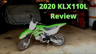 2020 Kawasaki KLX110L Review [upl. by Afton]