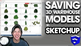 SAVING SKETCHUP 3D WAREHOUSE MODELS with Collections [upl. by Mathur]