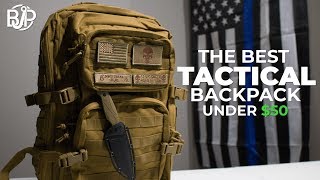 The Best Tactical Backpack Under 50 on Amazon Unboxing amp Review 2021 [upl. by Handel]