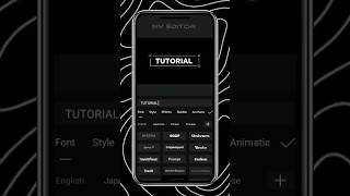 Capcut tutorial  text font effect capcut  capcut Pro apk Androidedit capcut capcuttutorial [upl. by Anirbaz]