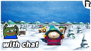 Lirik CohhCarnage DansGaming Sacriel play South Park Snow Day [upl. by Staw]