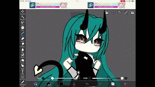 Hair and eye tutorial  Gacha life tutorial  requested ❤️ [upl. by Naedan380]