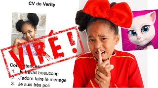 Verity est virée du job d’été de Talking ANGELA  c’est la PIRE EMPLOYÉE [upl. by Maite84]