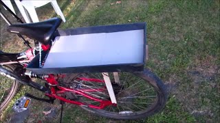 How to Make a Quick and Easy Bicycle Cargo Rack [upl. by Dett]