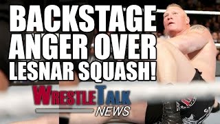 Backstage Anger At Brock Lesnar Match Update On Shane McMahon Injury  WrestleTalk News [upl. by Leduar]