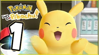 POKEMON LETS GO PIKACHU Full Game Walkthrough  No Commentary Nintendo Switch [upl. by Kirsti]