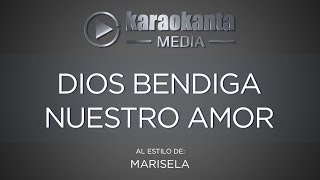 Karaokanta  Marisela  Dios bendiga nuestro amor [upl. by Ahsyad]