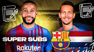 FIFA 22  CARRIÈRE BARÇA  SUPERSUBS [upl. by Namielus]