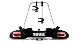 Bike Carrier Towbar  Thule EuroPower with improved bike arms [upl. by Alekin]