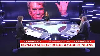 Mort de Bernard Tapie  lémotion de son fils Laurent [upl. by Eirojam999]