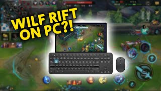 I Played WILD RIFT on PC using Bluestacks And [upl. by Yrtneg]