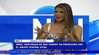 LO MÁS i  PRESENTAN LA OBRA TEATRAL “OBSTINADA DE SER VIRGEN” [upl. by Jensen265]