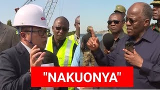 MCHINA KAKUTANA NA MOTO WA MAGUFULI SITE quotNAKUONYA WEWEquot [upl. by Leler897]