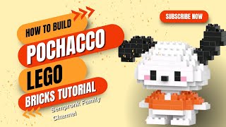 Let’s build POCHACCO Bricks Lego Mini Tutorial [upl. by Eelrefinnej]