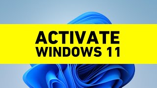 How to Activate Windows 11 [upl. by Rosdniw]