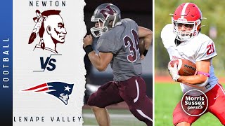 Football Newton vs Lenape Valley [upl. by Jem]