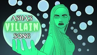 ASHAS VILLAIN SONG  Animatic  Wish cover by Lydia the Bard [upl. by Nekcerb]