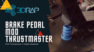 Brake Pedal MOD – Thrustmaster 2 Pedals Standard [upl. by Daus]