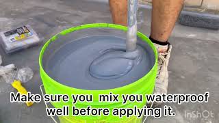 How to waterproof terraces or balcony beginners guide Waterproofing tutorialswaterproof from AZ [upl. by Merdith]