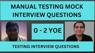 Manual Testing Interview Questions  Testing Interview  RD Automation Learning [upl. by Kwapong]