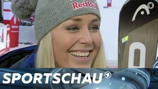 Lindsey Vonn quotEin perfekter Schluss für meine Karrierequot  Sportschau [upl. by Leake]