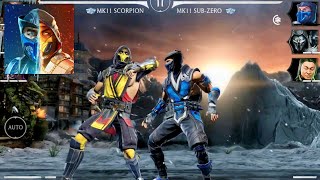 Mortal Kombat 1 Switch V10 vs MK Mobile Android  ScorpionGraphics amp Fatal Blow comparision [upl. by Eudoxia944]