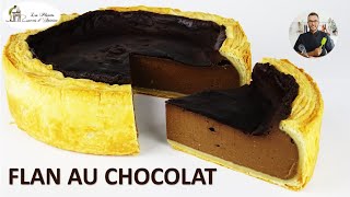 recette 🍫 LE FLAN AU CHOCOLAT 🍫 [upl. by Eenafets679]