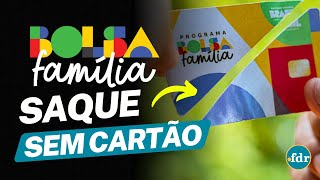 SAQUE BOLSA FAMÍLIA SEM CARTÃO COMO TIRAR DINHEIRO DO CAIXA TEM SEM TER O CARTÃO DO BENEFÍCIO [upl. by Katine]