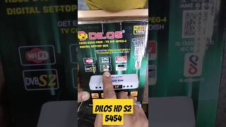 Dilos HD S25454 New Dth box unboxingshorts viral [upl. by Odab]