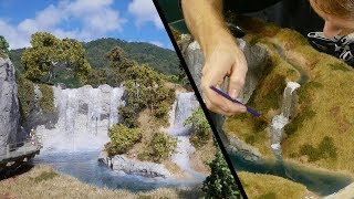 Building the ULTIMATE Waterfall Realistic Scenery Vol11 [upl. by Snah876]