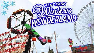 Winter Wonderland Hyde Park London [upl. by Nillor]