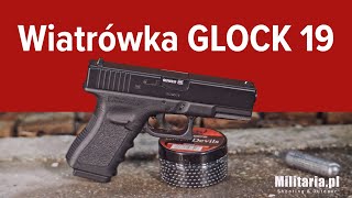 Glock 19  licencjonowana wiatrówka pistolet na śrut BB [upl. by Jacki335]