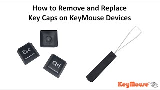 How to Remove and Replace Key Caps on KeyMouse Devices [upl. by Emmuela]