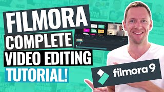 Wondershare Filmora  QUICK START Video Editing Tutorial [upl. by Nela]