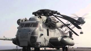 US Marine Corps CH53E Super Stallion Sea Stallion [upl. by Nylidam]