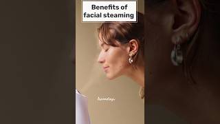 Benefits of face steaming 🫧🪻asnaavlogsashortadayviralshortsfacesteamingskincare [upl. by Anaejer]