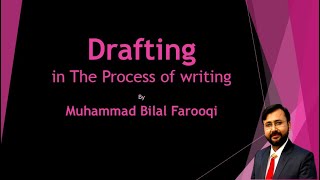 Drafting in Writing Process [upl. by Elrem]